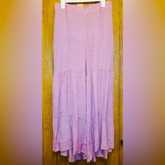 Coco + Carmen Pants - Coco + Carmen Boho Ruffle Pant | NWT | Sz: XL | Rise - 13.5” | Inseam - 29"